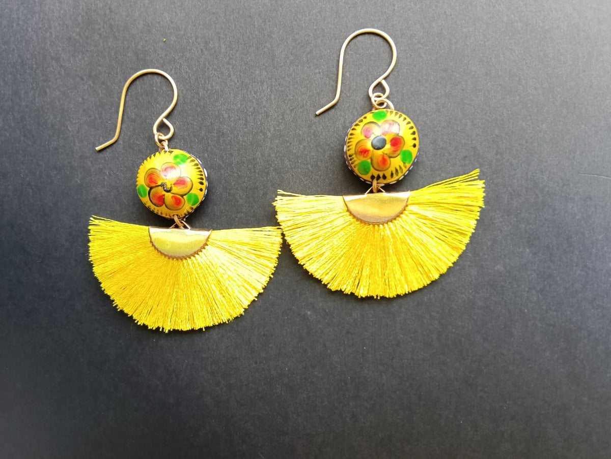 Aretes Abanico