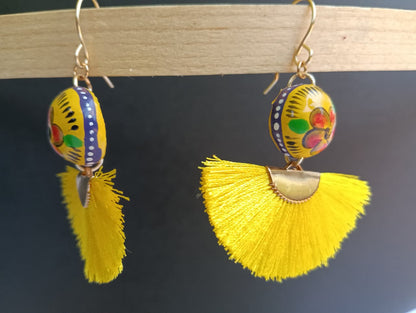 Aretes Abanico