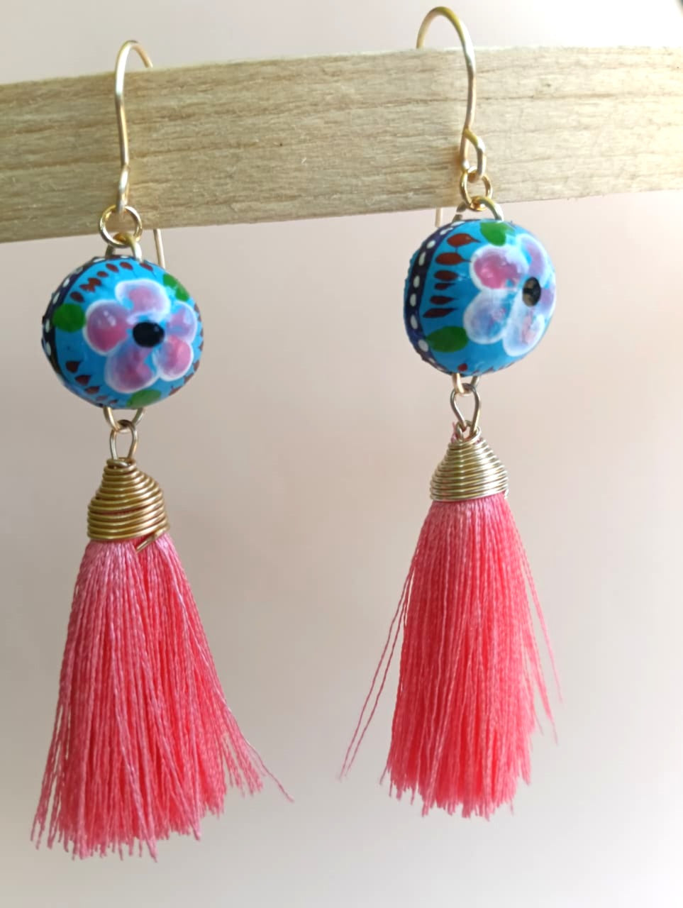 Aretes Flor de jicara