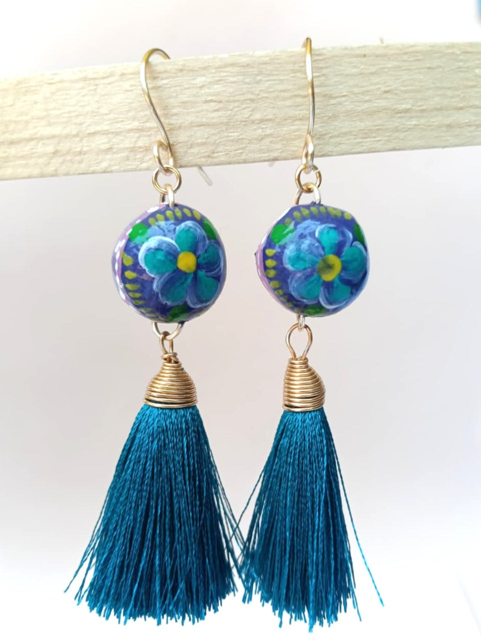 Aretes Flor de jicara
